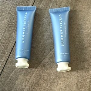Summer Fridays Blue Jet Lag Mask Set